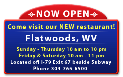 Our Newest Restaurant is Opening in Flatwoods, WV